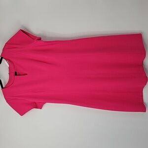 Peter Nygard‎ Vibrant Pink A-line Short Sleeve Dress Sz:14